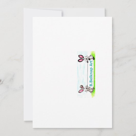 リトル・ラクーン 招待状 (裏面)