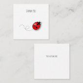 リトル・ラディバグ・ミニサンキュー・ノート・カード ノートカード (正面/裏面)