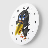 リトル·ラブ·バード ラージ壁時計 (傾斜)