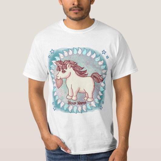 リトル・ラブ・ユニコーン Tシャツ (正面)