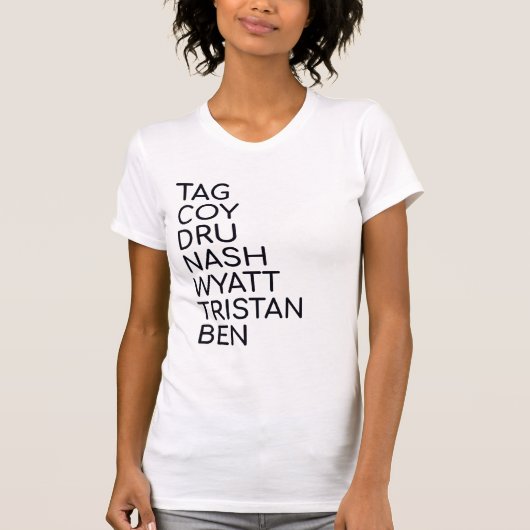 リトル・リバーの紳士 Tシャツ (正面)