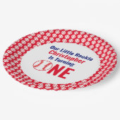 リトル・ルーキー野球1歳の誕生日 ペーパープレート (アングル)