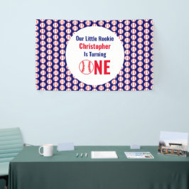 リトル・ルーキー野球1歳の誕生日 横断幕