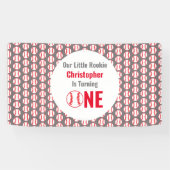 リトル・ルーキー野球1歳の誕生日 横断幕 (横)