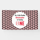 リトル・ルーキー野球1歳の誕生日 横断幕 (横)