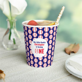 リトル・ルーキー野球1歳の誕生日 紙コップ