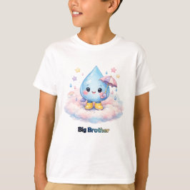 リトル・レインドロップ・オン・ザ・ウェイ ベビーシャワー招待状 Tシャツ