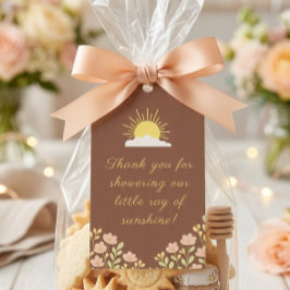 リトル・レイ・オブ・サンシャイン・ベイビーシャワー ギフトタグ