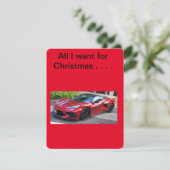 リトル・レッド・コルベット、フラット・ホリデー・カード シーズンカード (スタンド正面)