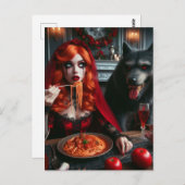 リトル・レッド・ダークファンタジー ポストカード (正面/裏面)