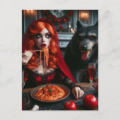 リトル・レッド・ダークファンタジー ポストカード (正面)