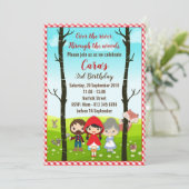 リトル·レッド·ライディング·フード 招待状 (スタンド正面)