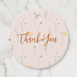 リトル ワイルドフラワー サンクス フェイバー ギフト タグ