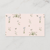 リトル ワイルドフラワー | 書籍ご請求 封入カード エンクロージャーカード (裏面)