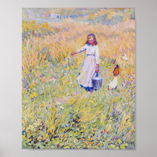 リトル・ワーカ絵画ーズ・バイ・ヘレン・マクニカル ポスター (正面)