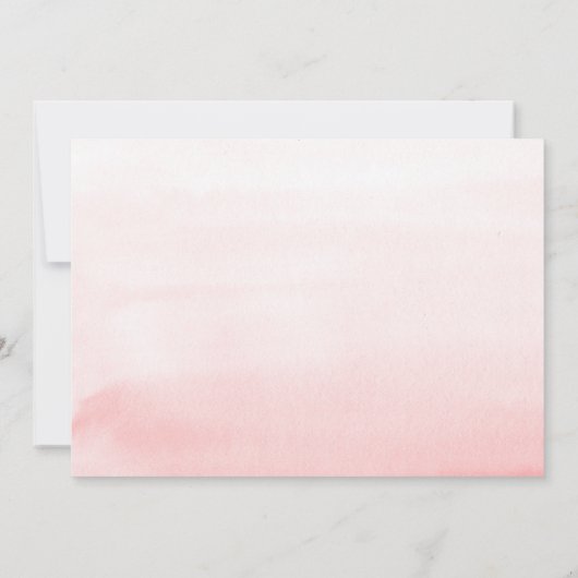 リトル·ワ恋しく思ン·ダーフル·バラ·金ゴールド1回目の誕生日写真 招待状 (裏面)