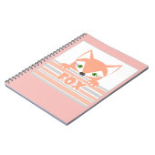 リトル、好奇心の強いキツネ ノートブック (左側)