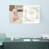 リトル・恋しく思オン・ダーフル・ガール・ファースト・誕生日 横断幕 (トレードショー)