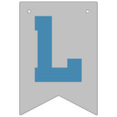 リトル・紳士の赤ちゃんシャワー | バンティングフラッグ (第1の旗)