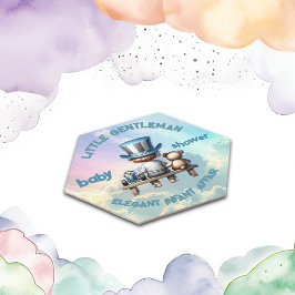 リトル・紳士の赤ちゃんシャワー | ペーパーコースター