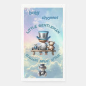リトル・紳士の赤ちゃんシャワー |紙 (正面)