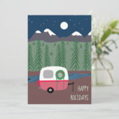 リトルRVキャンパークリスマスフラットカード シーズンカード (スタンド正面)