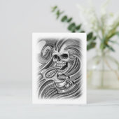 リトンTATTOOPotcard ポストカード (スタンド正面)