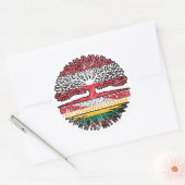 リトーエンリトーイッシュオステレイヒッシュオステリーイクバウム ラウンドシール (封筒)