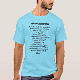 リト企業のリートエコシステムおもしろいクリッチ Tシャツ