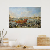 リドのための「ブケンタウロス」の出発 ポスター (キッチン)