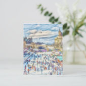 リドゥカナルオタワカナダ ポストカード (スタンド正面)