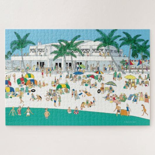 リドビーチ 20x30 ジグソーパズル (横)
