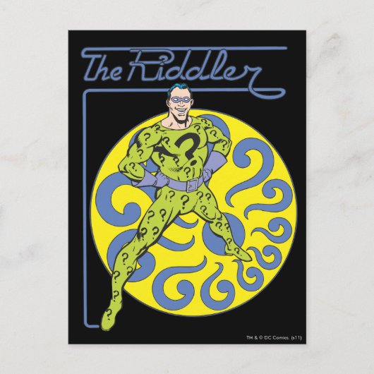 リドラー&ロゴパープル ポストカード (正面)