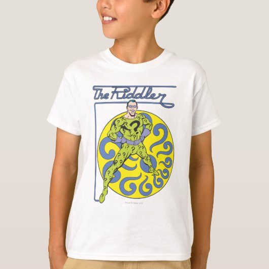 リドラー&ロゴパープル Tシャツ (正面)