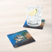 リドン・アポロの戦車 スクエアペーパーコースター (インサイチュ)