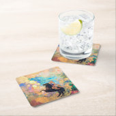 リドン・ペガサスのミューズ スクエアペーパーコースター (インサイチュ)