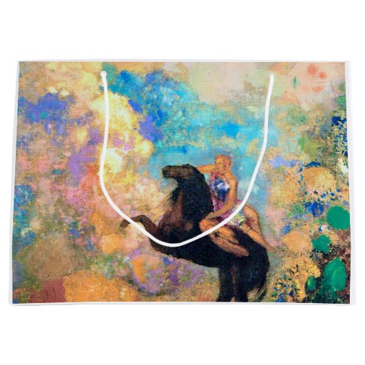 リドン・ペガサスのミューズ ラージペーパーバッグ (正面)