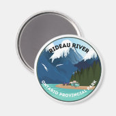 リドーリバーオンタリオ州立公園磁石 マグネット (正面/裏面)