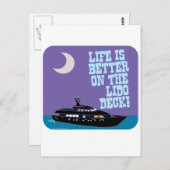 リド甲板 ポストカード (正面/裏面)