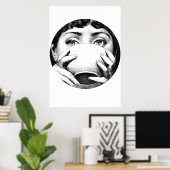 リナカバリエリボウル ポスター (ホームオフィス)