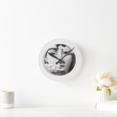 リナカバリエリ ラウンド壁時計 (ホーム)