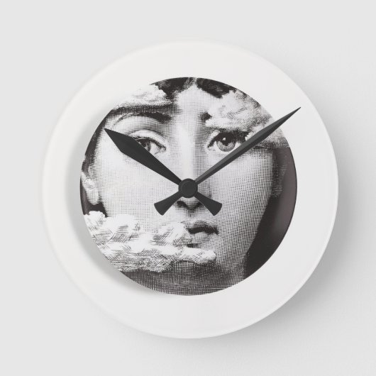 リナカバリエリ ラウンド壁時計 (正面)