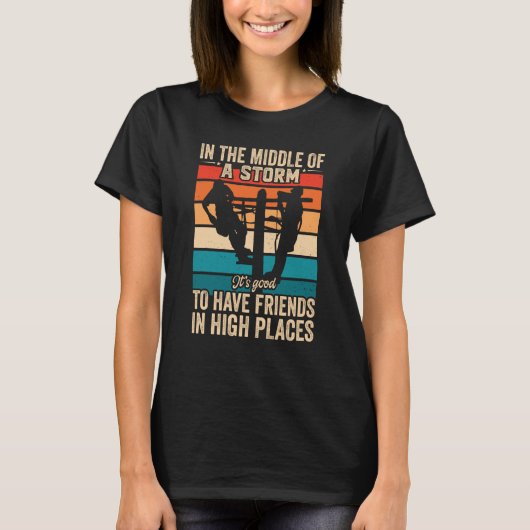 リナ感謝していンマン引用文電気リネマン電気 Tシャツ (正面)
