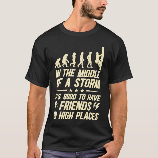 リナ感謝していンマン引用文電気リネマン電気 Tシャツ (正面)
