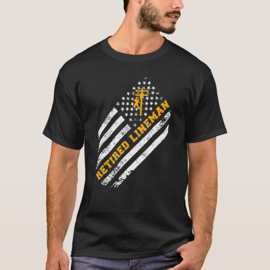 リナ退職したンマン退職旗 Tシャツ (正面)