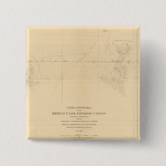 リニアディブソリアエントリーメキシコ3 缶バッジ (正面)