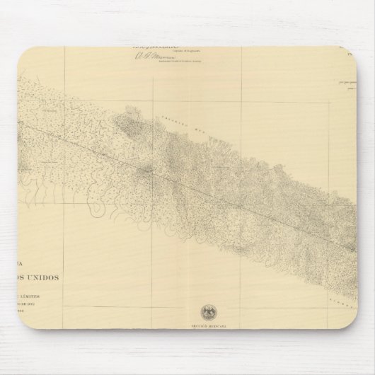 リニアディブソリアエントリーメキシコ9 マウスパッド (正面)