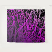 リニア爆発パープル – タペストリー (正面(横))