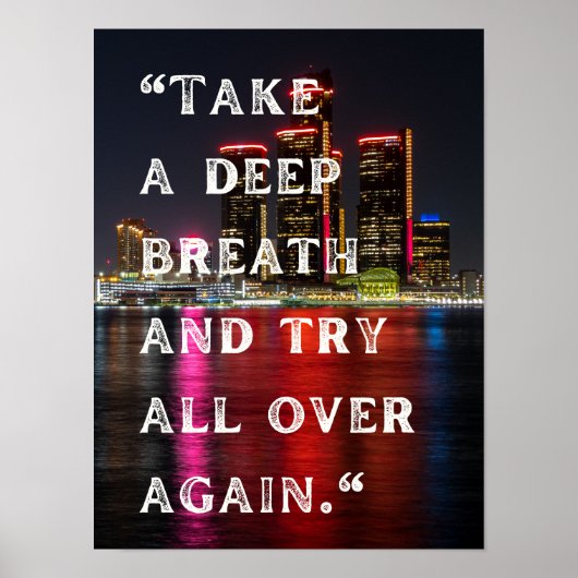 リニューアルされたレジリエンス：デトロイトポスター ポスター (正面)