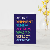 リニューアルする除・売却感動的語 カード (黄色い花)